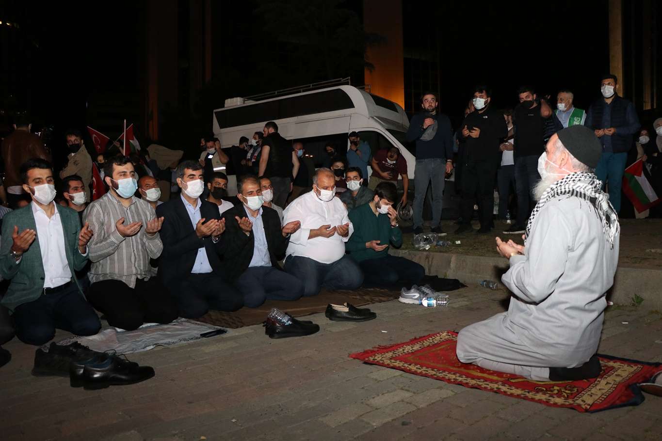 Siyonistlerin Mescidi Aksa baskını İstanbul'da protesto edildi